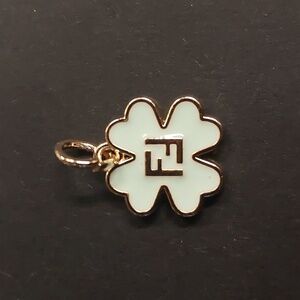FF Mint Clover Charm Pendant